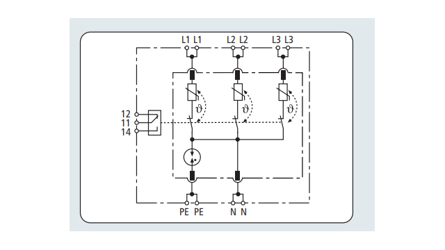 德國盾三級電涌保護(hù)器【光束防雷】