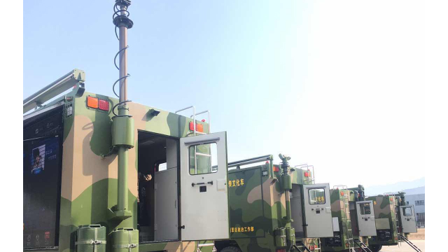 光束車載避雷針