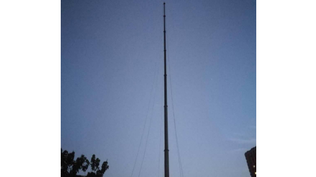 光束升降式（移動）避雷針18米