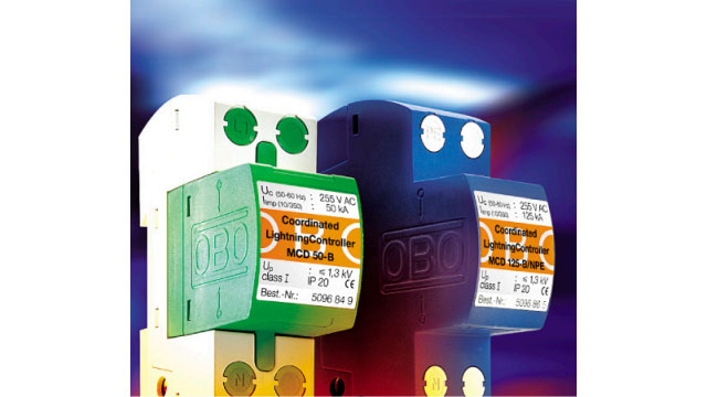 德國OBO低保護水平，間隙型防雷器