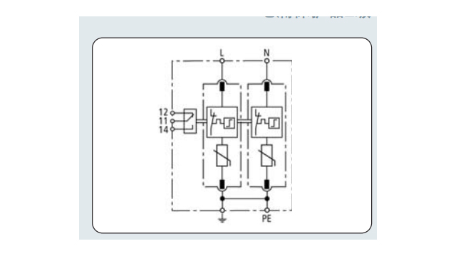 德國盾浪涌保護器2P【光束防雷】